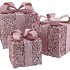 SPARKLE GIFTBOX NUDE MIX LED S/3 25X20CM NM