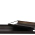 DOBRA BLACK METAL TRAY ANTIQUE 23X15X3CM NM