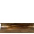 DOBRA GOLD METAL TRAY ANTIQUE 23X15X3CM NM