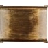DOBRA GOLD METAL TRAY ANTIQUE 23X15X3CM NM