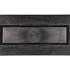 MELAMINE GREY TRAY RECTANGLE 36X17X3CM
