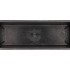 MELAMINE GREY TRAY RECTANGLE 25X9X9CM