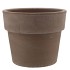 TERRACOTTA CHOCO CILINDERPOT 25X22CM