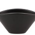 VINCI MATT BLACK BOWL OVAL 24X17X12CM