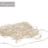 LED LIGHT CHAIN SILVER 80LED WARM WHITE 220VOLT