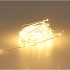 LED LIGHT CHAIN SILVER 120LED WARM WHITE 220VOLT NM