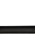 WOOD TRAY BLACK 42X14X3CM