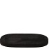 WOOD TRAY BLACK 24X14X2CM