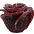 CANDLE ROOS BORDEAUX 14X12CM