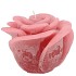CANDLE ROOS BLUSH PINK 11X9CM