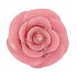 CANDLE ROOS BLUSH PINK 11X9CM