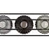 KARAKUM GREY RACK BLACK 22X8X12CM NM