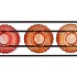 KARAKUM CORAL SUNSET RACK BLACK 22X8X12CM