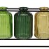 KARAKUM FOREST GREEN RACK BLACK 22X8X12CM