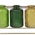 KARAKUM FOREST GREEN RACK GOLD 22X8X12CM
