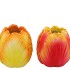 TOULON BURNING FLAME VASE ASS P/1 11X11X12CM NM