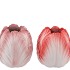 TOULON RED/PINK VASE ASS P/1 11X11X12CM NM