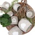 LOVE AMORE WHITE POT ASS P/1 14X14X13CM NM