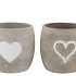 LOVE AMORE WHITE POT ASS P/1 17X17X16CM NM