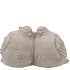 CONCRETE BIRD GREY 20X11X11CM NM