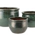 MALAYSIA MOSS GREEN BOWL 32X21CM S/3 NM