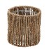 INCA NATURAL HOLDER GLASS 14X14CM