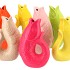 HAPPY FISH DOUBLE PINK 20X10X31CM