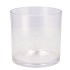 GLASS POT HEAVY 15X15CM