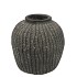 GAMLA GREY POT ALLOVER STRIPES 26X26X27,5CM