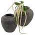 GAMLA GREY JUG HORIZONTAL STRIPES 24X24X25,5CM