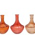 DAYAH CORAL SUNSET GLASS VASE 17X24CM NM