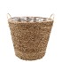 SEAGRASS LEVI BASKET POT NATURAL 22X21CM