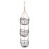 WIRE BASKET WITH ROPE BLACK 21X13X104CM NM