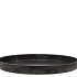 MELAMINE GREY TRAY 27X27X3CM NM