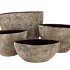 BATU SAND OVAL BOWL 33X16X23CM