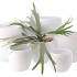 VINCI MATT WHITE FLOWER POT 22X19CM