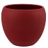 VINCI RED VELVET FLOWER POT 22X19CM