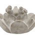 CONCRETE BIRD BOWL FLOWER 25X25X14CM