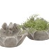 CONCRETE BIRD BOWL FLOWER 22X22X13CM