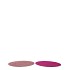 MELAMINE SHINE FUCHSIA/PINK PLATE ROUND ASS 18X18X2CM