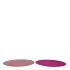MELAMINE SHINE FUCHSIA/PINK PLATE ROUND ASS 22X22X2CM
