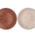 MELAMINE SHINE BRONZE/NUDE PLATE ROUND ASS 33X33X2CM