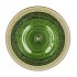 DAYAH FOREST GREEN GLASS PLATE ON FOOT 20X8CM ASS P/1 NM