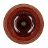 DAYAH EARTHY TERRA GLASS PLATE ON FOOT 20X8CM ASS P/1 NM