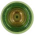 DAYAH FOREST GREEN GLASS PLATE 15X2CM ASS P/1 NM
