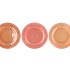 DAYAH CORAL SUNSET GLASS PLATE 18X2CM ASS P/1 NM