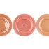DAYAH CORAL SUNSET GLASS PLATE 32,5X2,5CM ASS P/1 NM