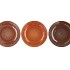 DAYAH EARTHY TERRA GLASS PLATE 18X2CM ASS P/1 NM