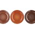 DAYAH EARTHY TERRA GLASS PLATE 20X2CM ASS P/1 NM