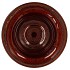 DAYAH EARTHY TERRA GLASS PLATE 23X2CM ASS P/1 NM